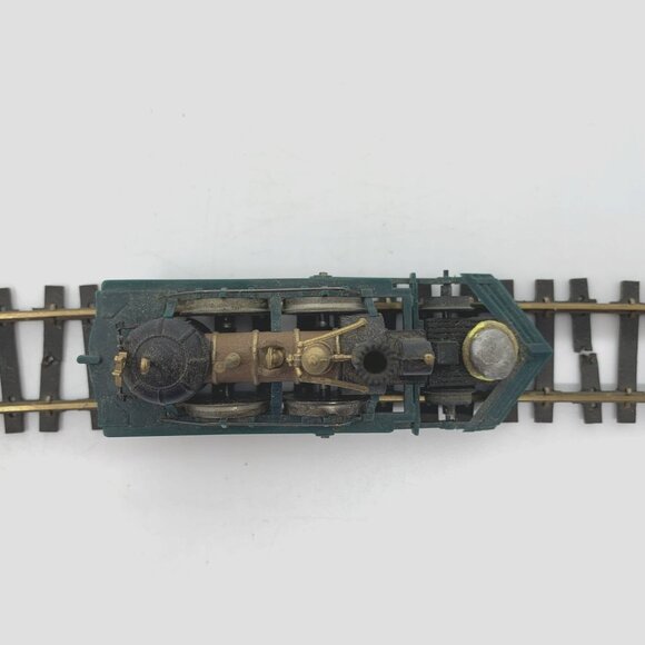 Bachmann John Bull 2-4-0 Steam Locomotive w/Tender HO Hong Kong Green Brass Vtg - Picture 9 of 16